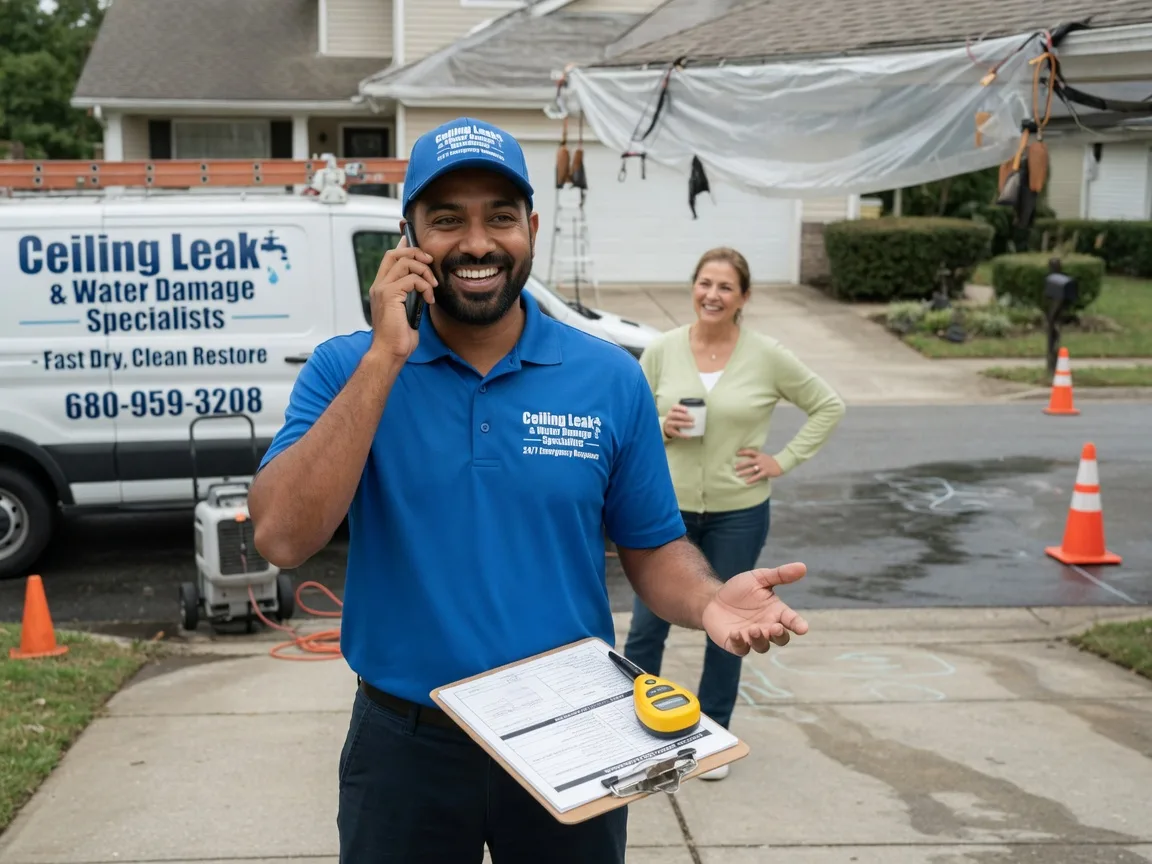 Ceiling Leak Cleanup Collegeville, PA FAQs